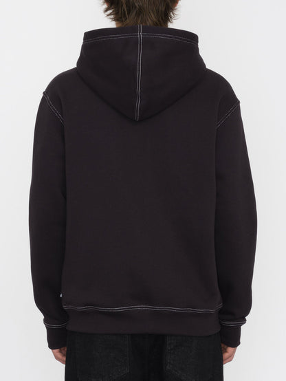 Workard Kapuzenjacke mit Reißverschluss – SCHWARZ