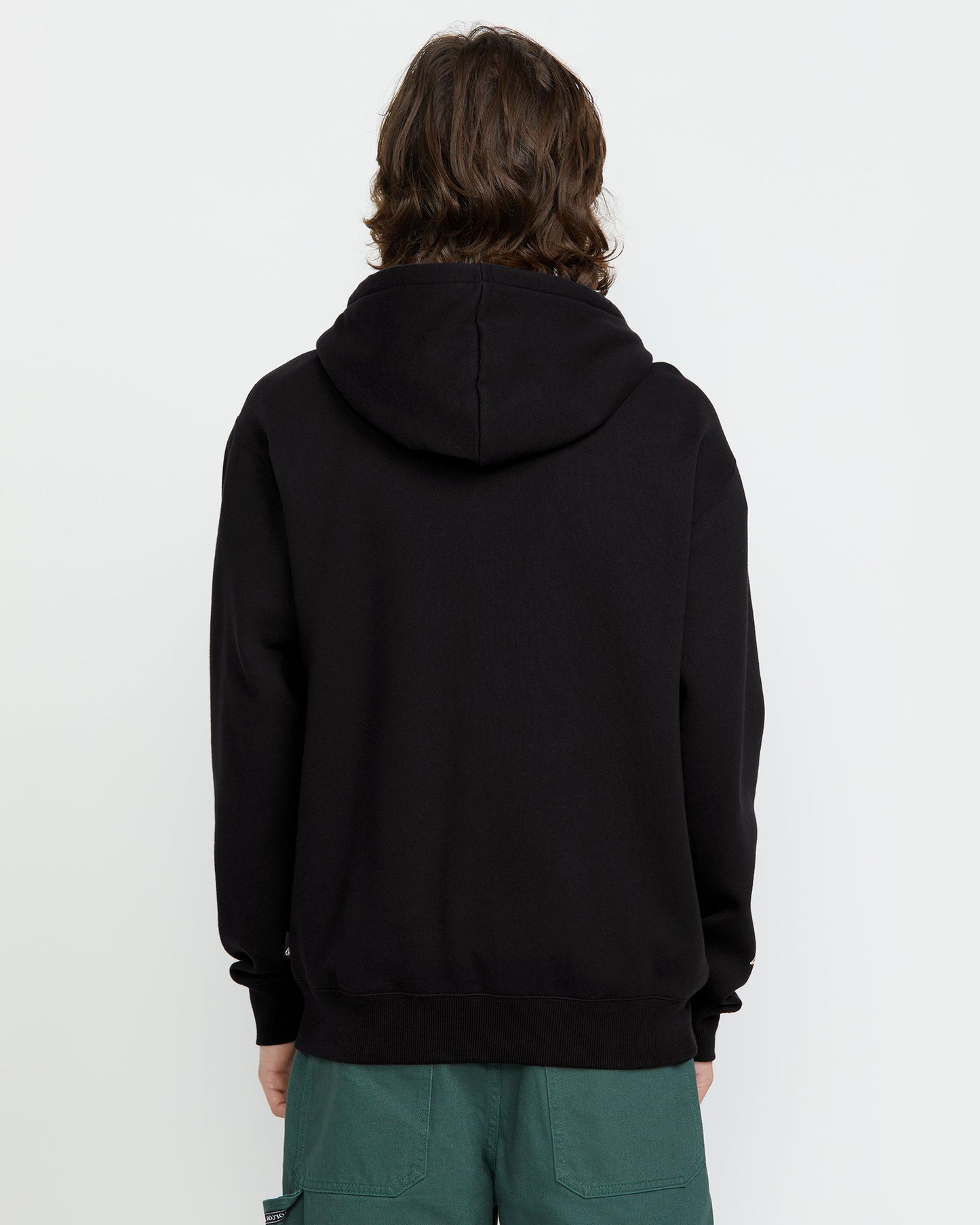 Sweat à Capuche Zippé Volcom Ent - BLACK