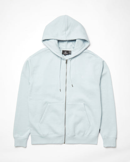 Sweat à Capuche Zippé Single Stone - CAROLINA BLUE