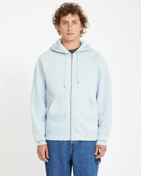 Single Stone Zip Hoodie - CAROLINA BLUE
