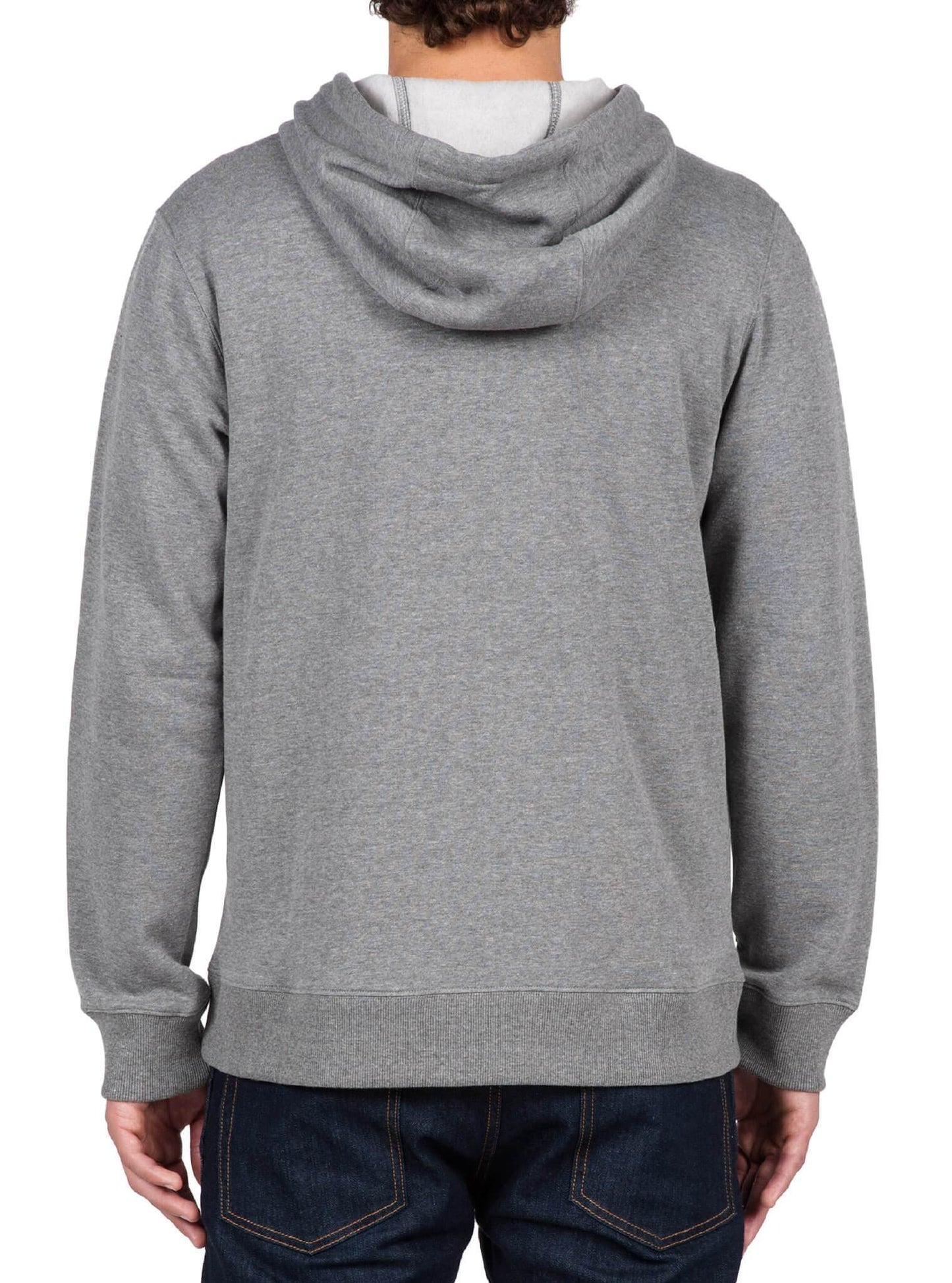 Single Stone Hooded Zip Sweatshirt - Dark Grey