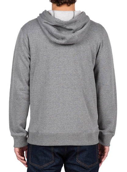 Single Stone Hooded Zip Sweatshirt - Dark Grey
