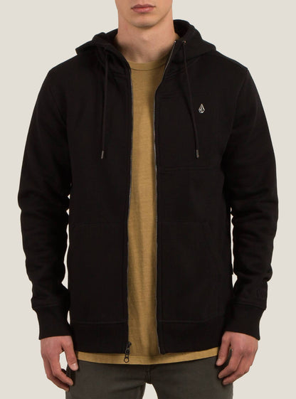 Sweatshirt Zippe A Capuche Vsm Empire - Black