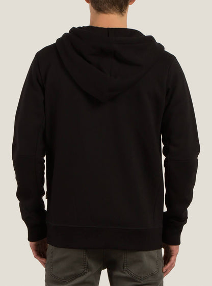 Sweatshirt Zippe A Capuche Vsm Empire - Black