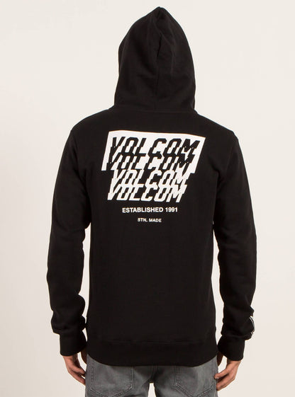 Sweatshirt Zippe A Capuche Supply Stone - Black
