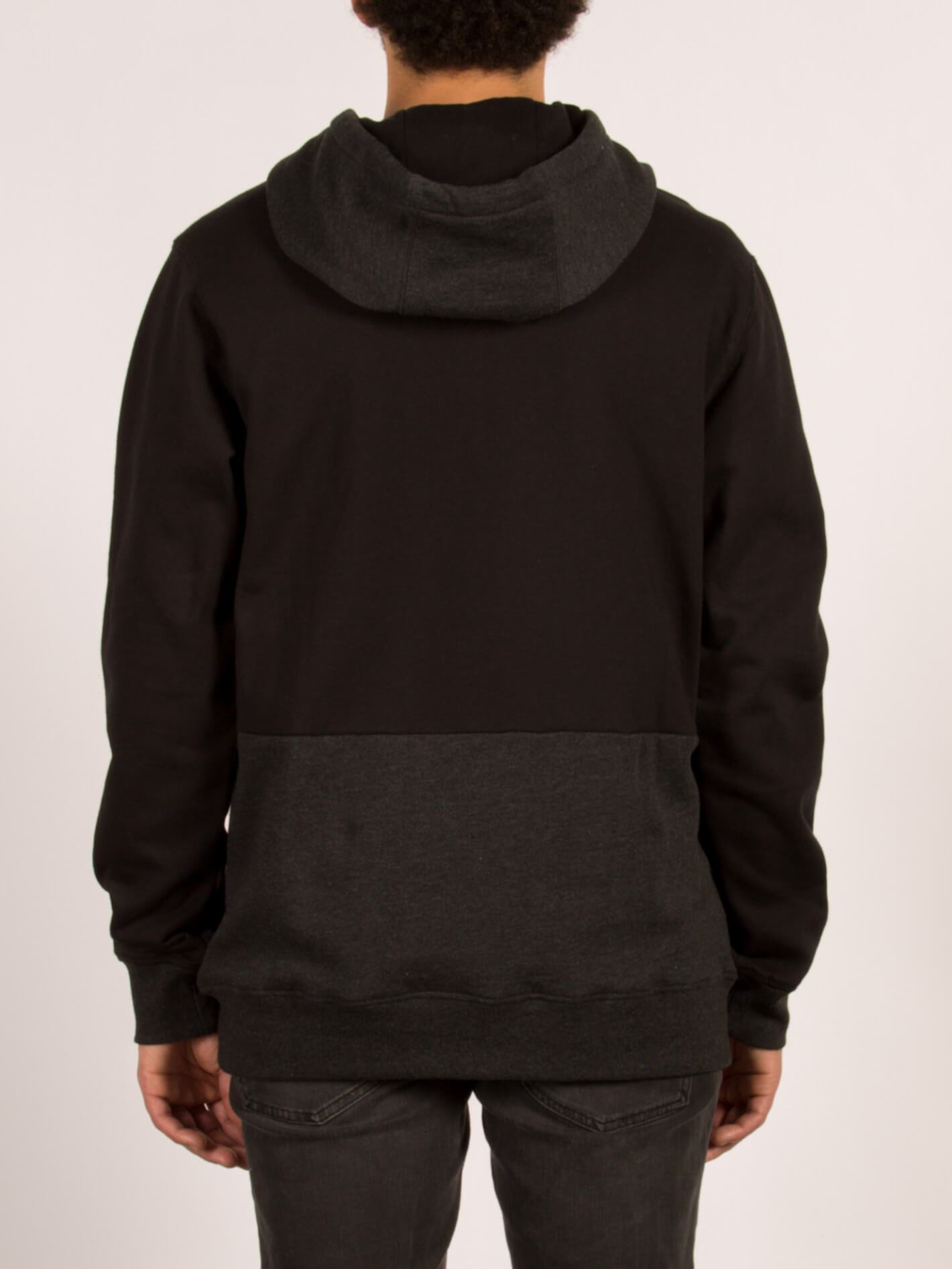Sweatshirt zippé à capuche Backronym - Black