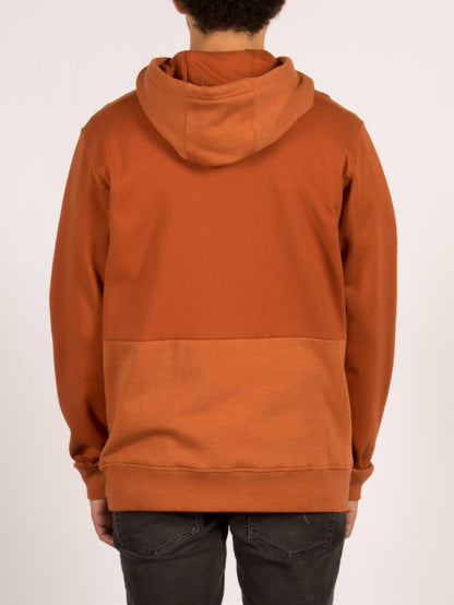 Backronym Kapuzenpullover mit Reißverschluss - Kupfer