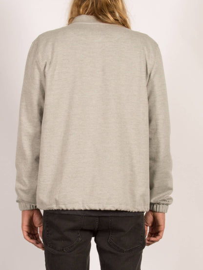 Sweatshirt bomber zippé Whip - Heather Grey