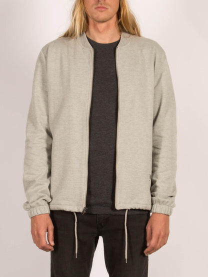 Sweatshirt bomber zippé Whip - Heather Grey