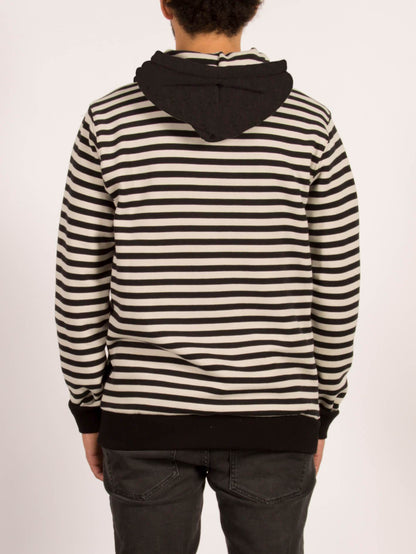 Kraystone Kapuzenpullover mit Reißverschluss - Heather Black