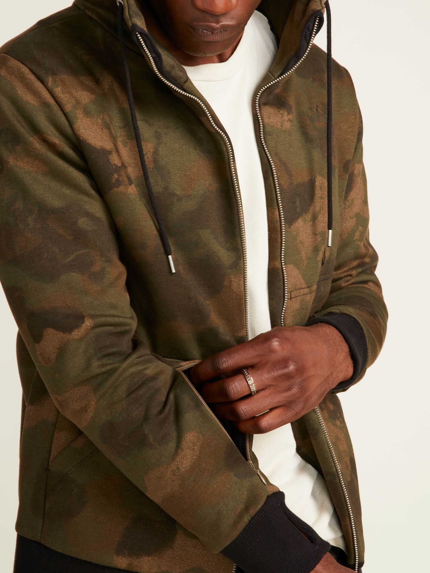 Sweat Vsm Empire Zip - Camouflage