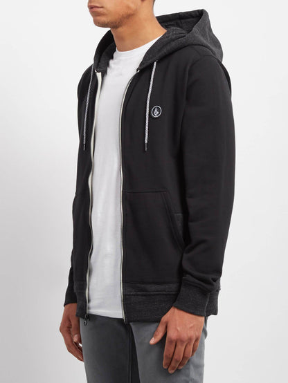 Sweat Backronym Zip - Black