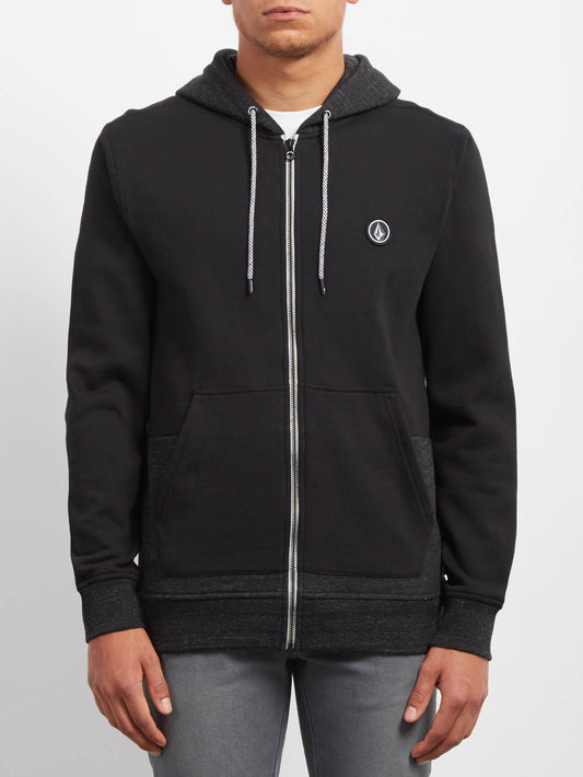 Sweat Backronym Zip - Black