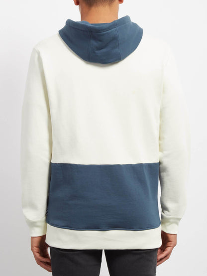 Backronym Sweatshirt mit Reißverschluss - Schmutziges Weiß