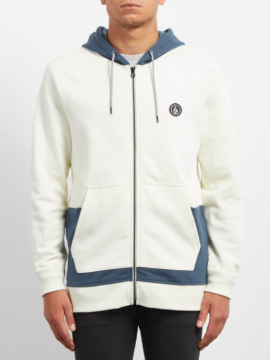 Sweat Backronym Zip - Dirty White