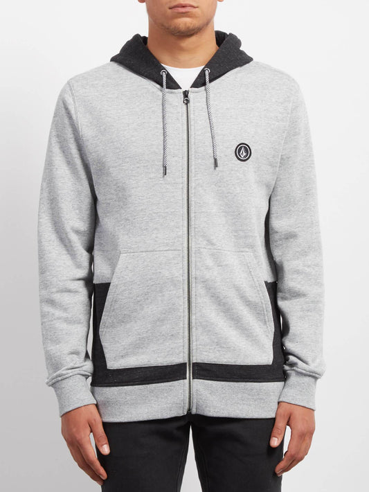Sweat Backronym Zip - Grey