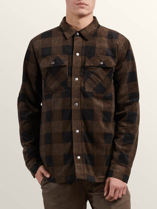 Surchemise doublée Bower Polar  - Old Gold