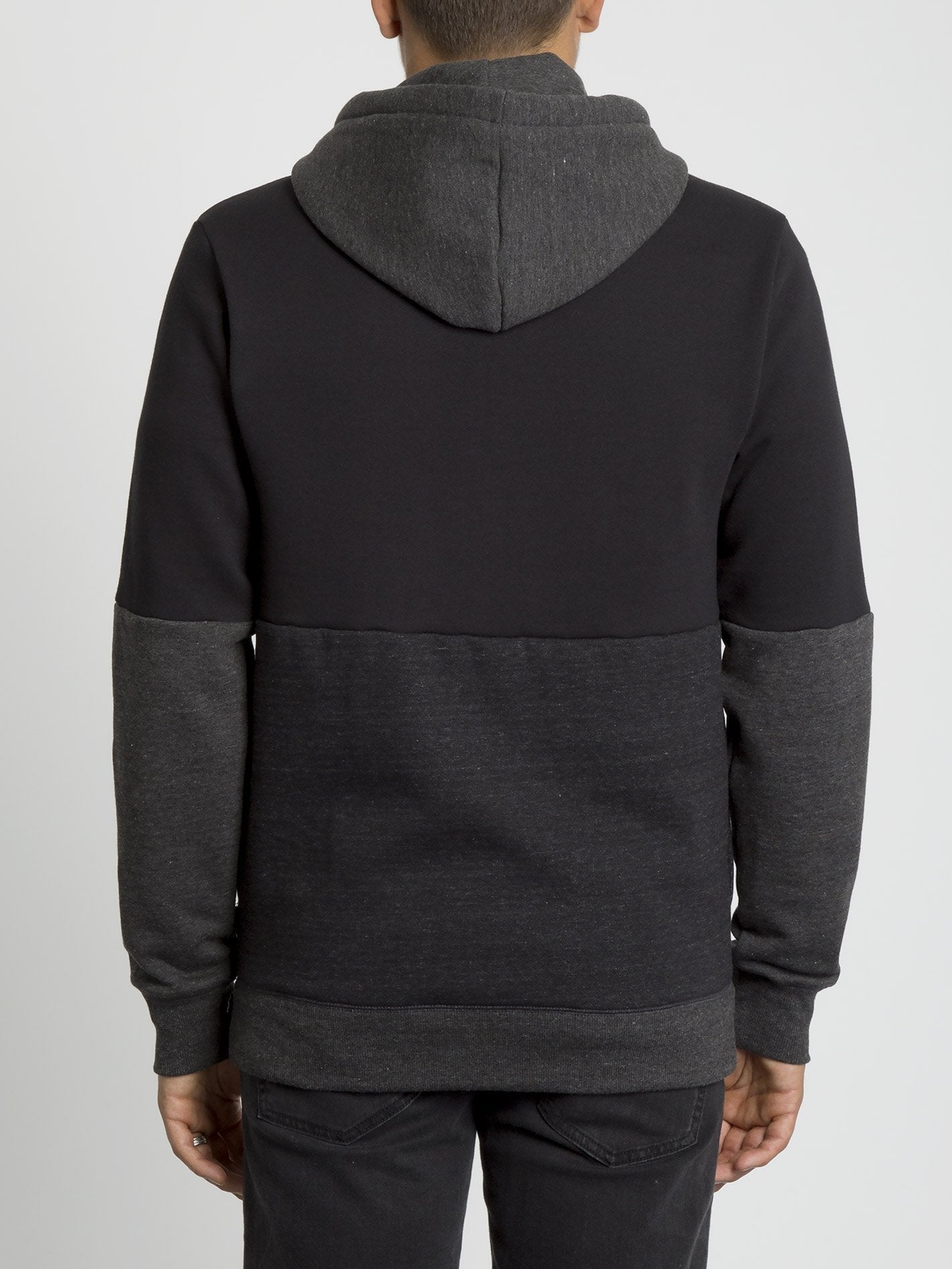 Sweat à capuche Single Stone Div Zip - Black