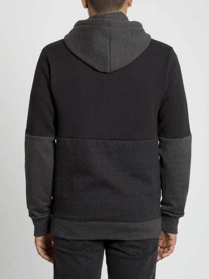 Sweat à capuche Single Stone Div Zip - Black