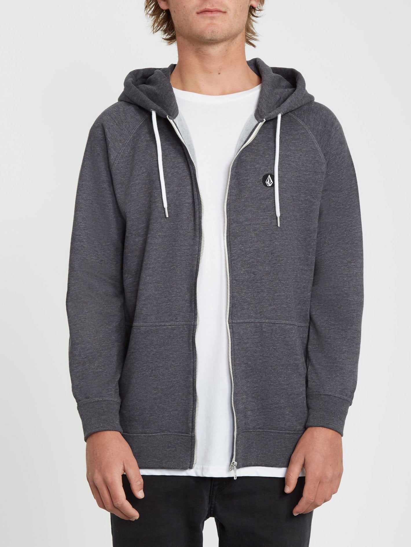 Sweat à capuche zippé Timesoft - BLACK
