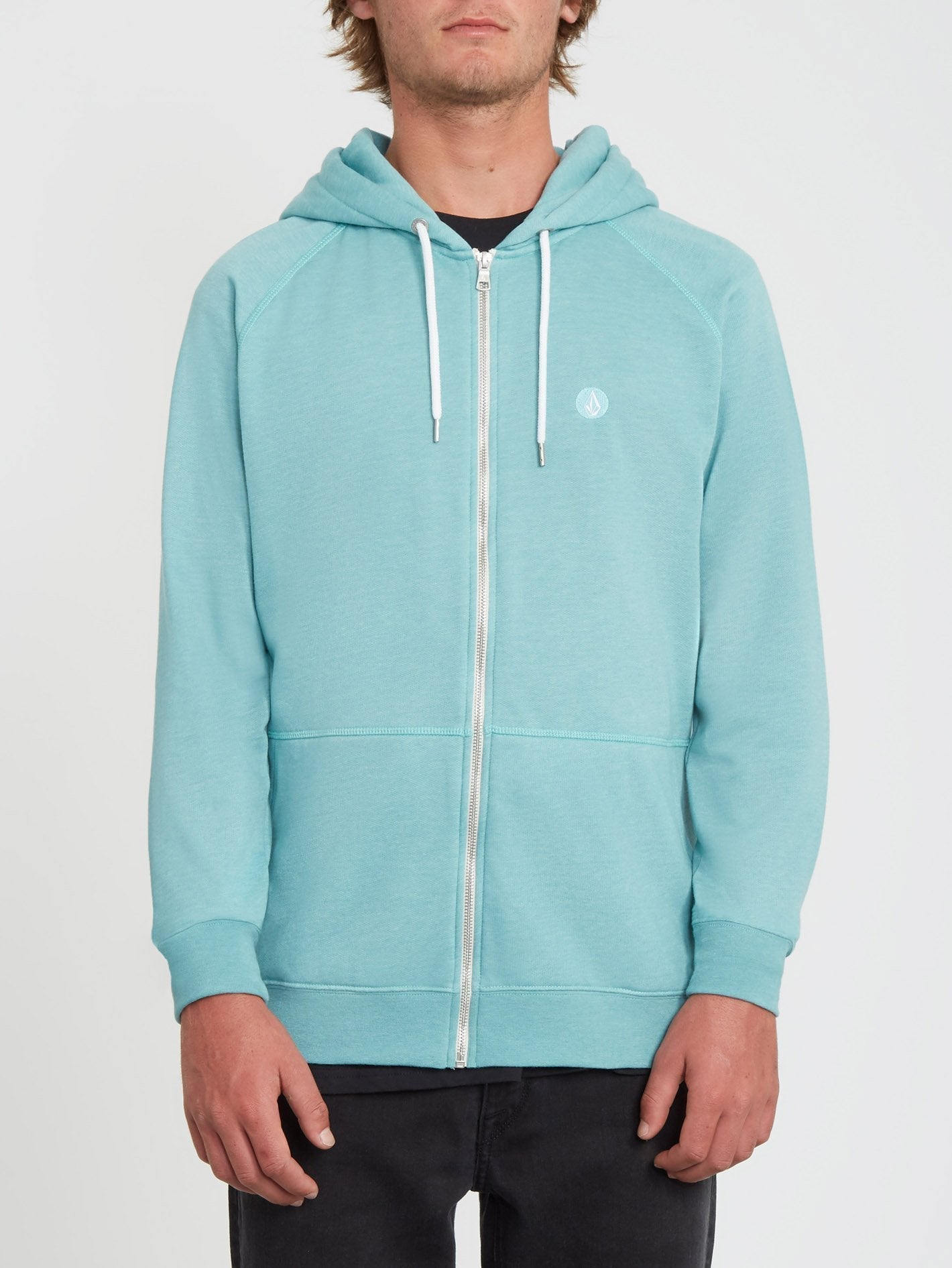 Sweat à capuche zippé Timesoft - MYSTO GREEN