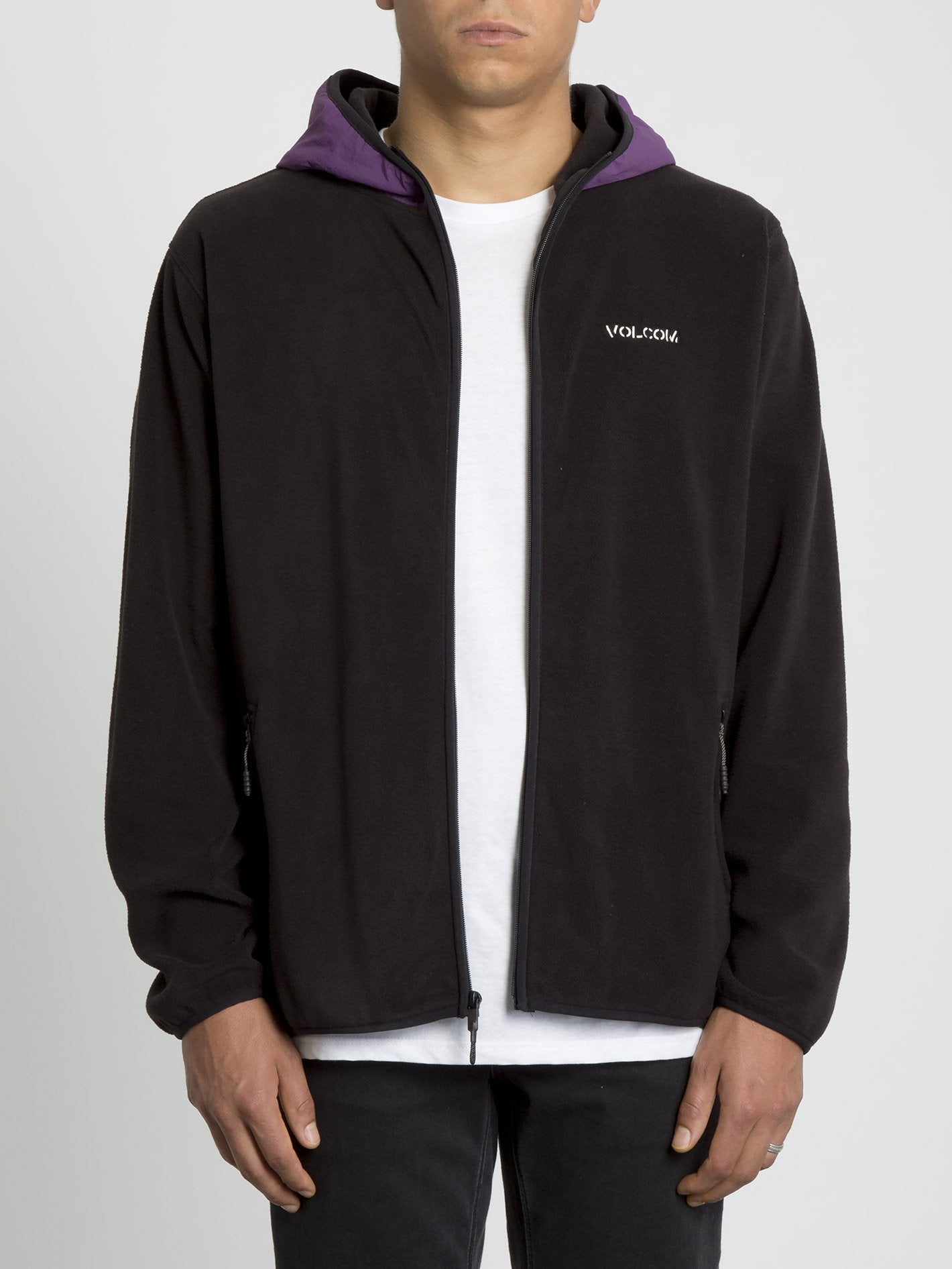 Atavic Zip Hoodie - Schwarz