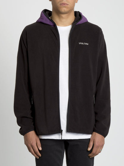 Atavic Zip Hoodie - Schwarz