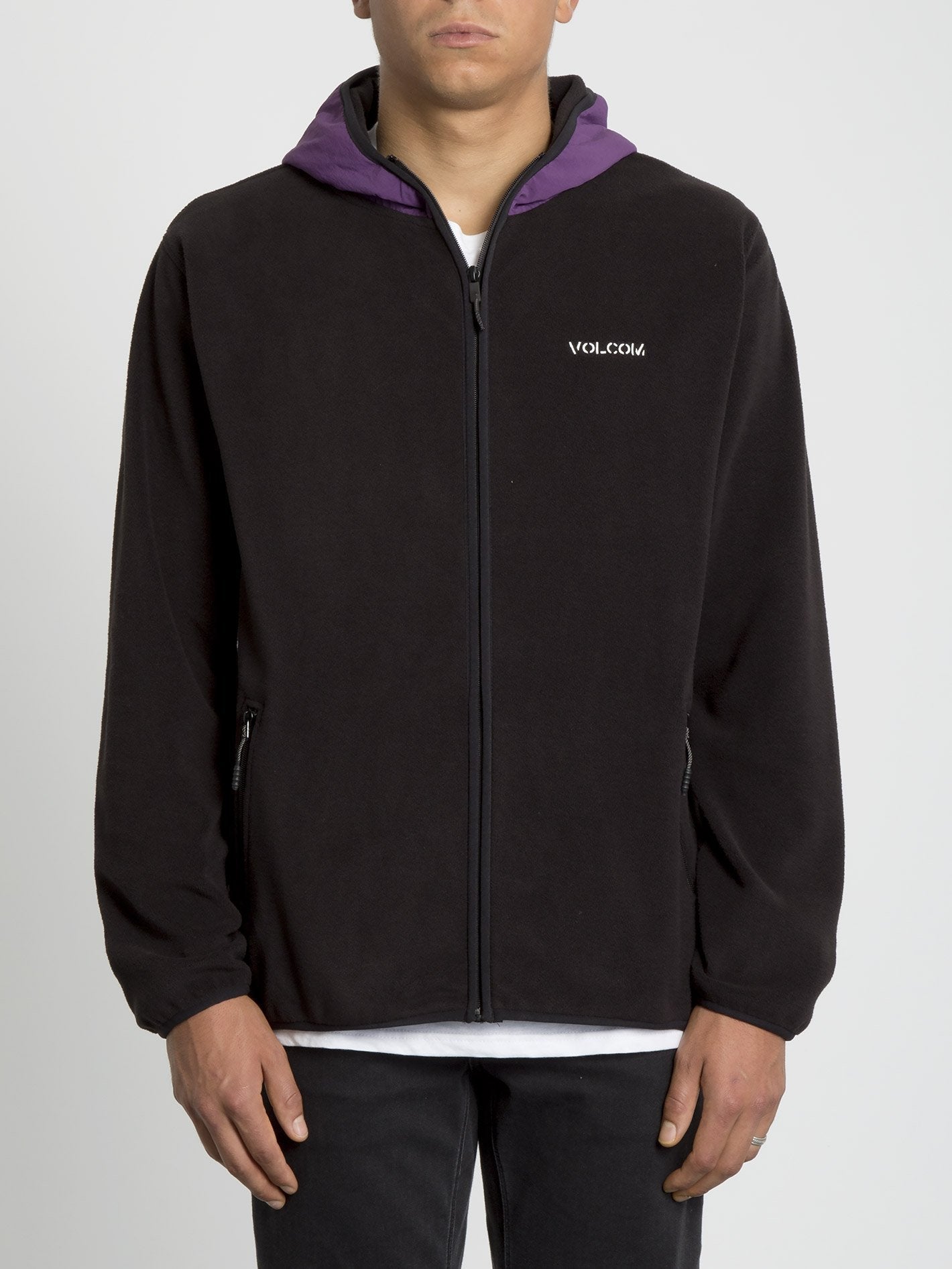 Atavic Zip Hoodie - Schwarz