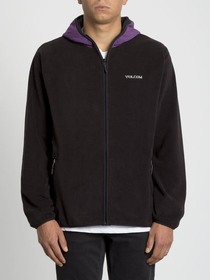 Atavic Zip Hoodie - Schwarz