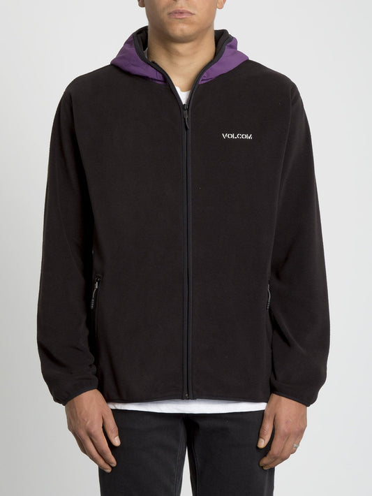 Atavic Zip Hoodie - Schwarz