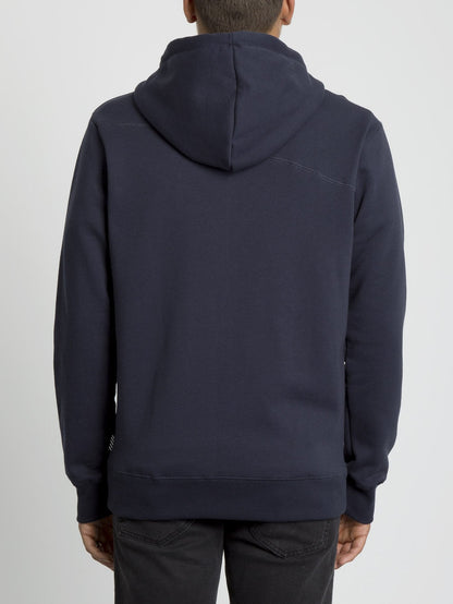 Single Stone Zip Hoodie - Navy