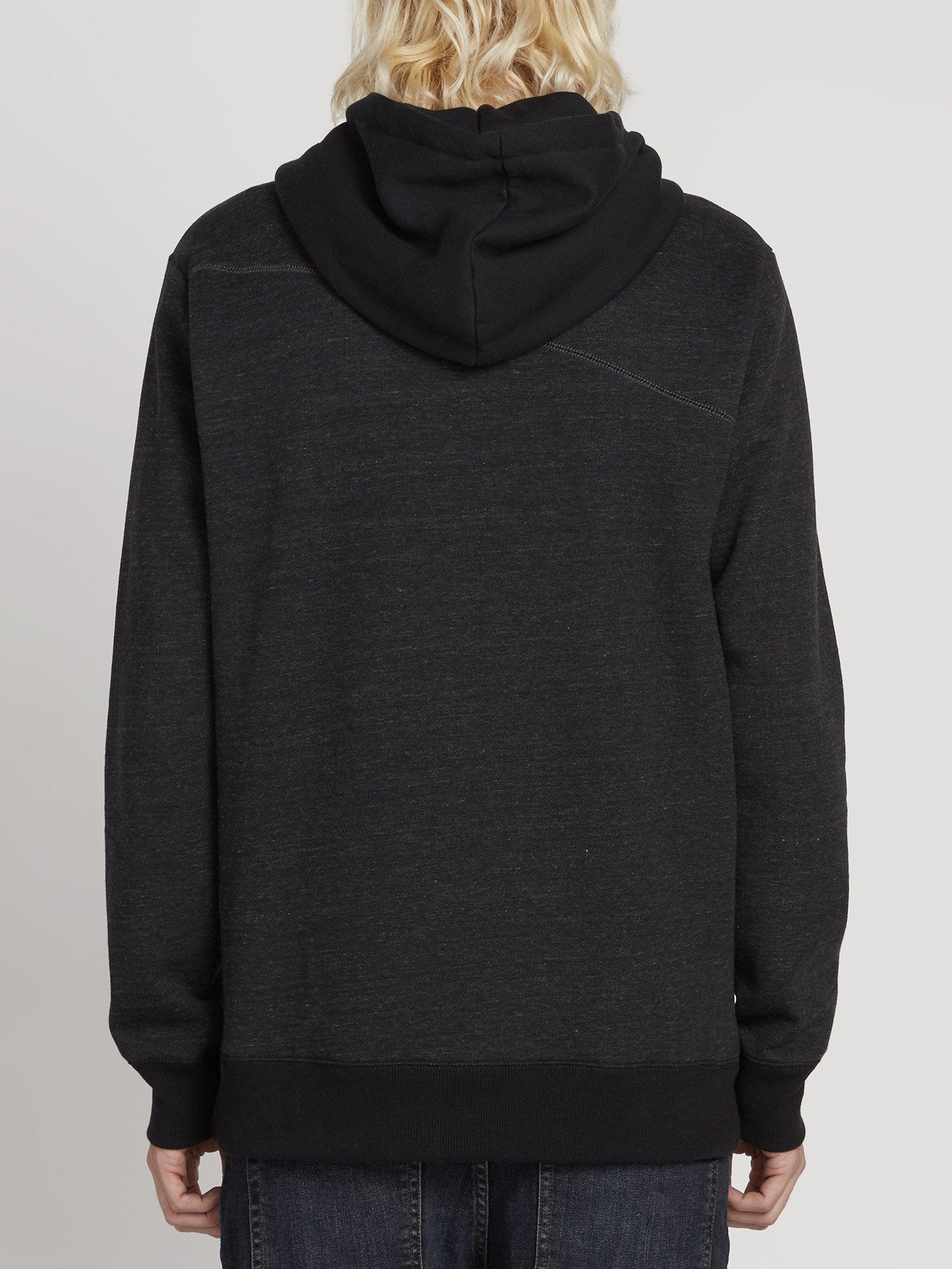 Sweat à capuche Single Stone Zip - Sulfur Black