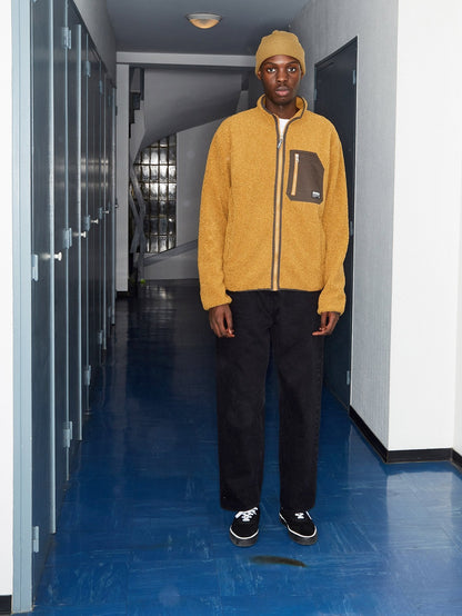 Sweat zippé Muzzer Fuzzar - GOLDEN BROWN