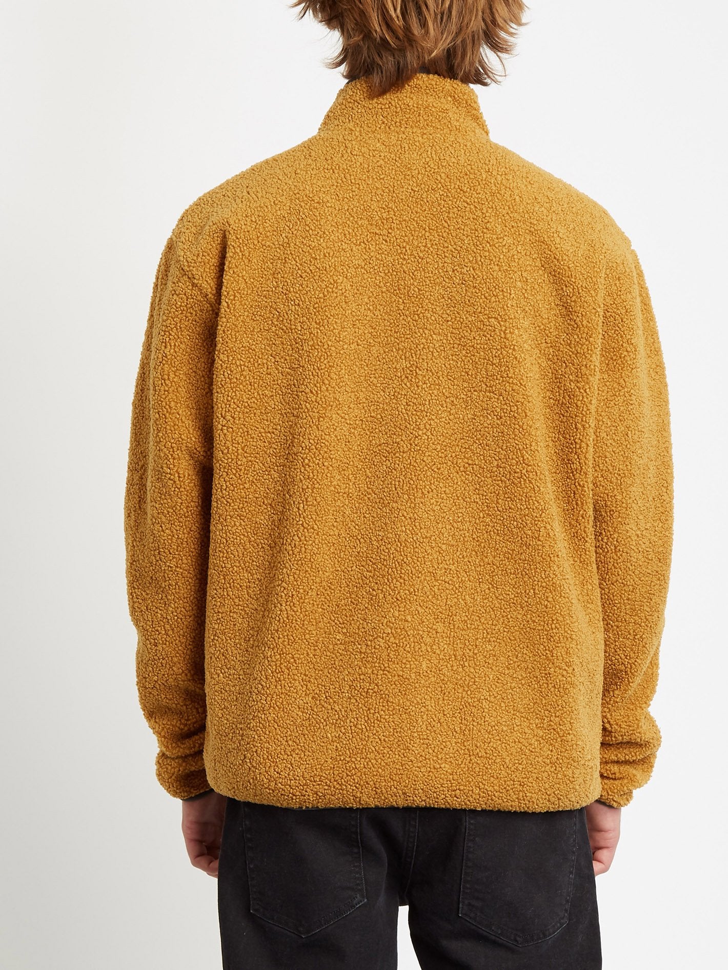 Sweat zippé Muzzer Fuzzar - GOLDEN BROWN