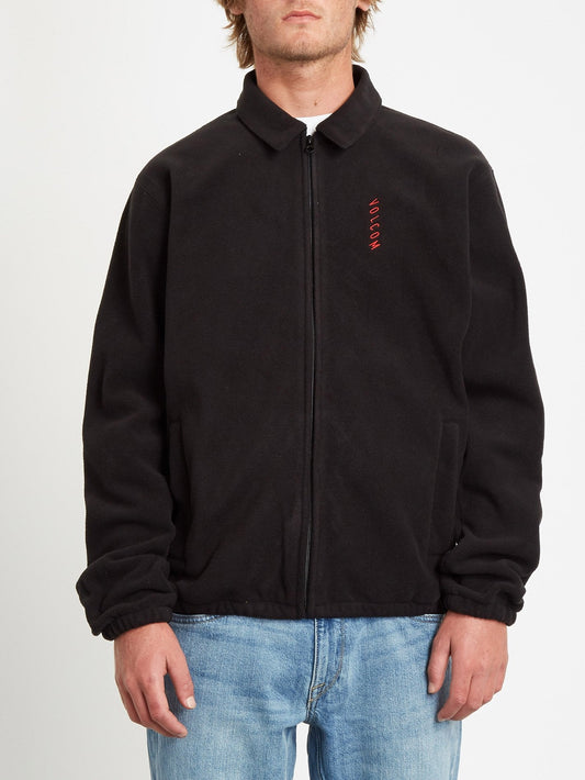 Virt Sweatshirt mit Reißverschluss – SCHWARZ