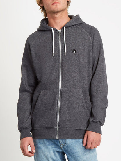 Sweat à capuche zippé Timesoft - BLACK
