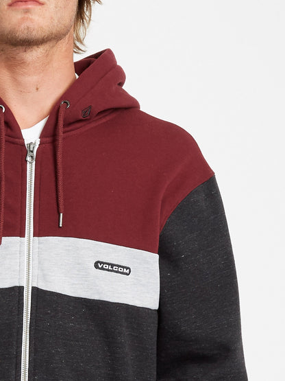 Single Stone Div Zip Hoodie - PORT