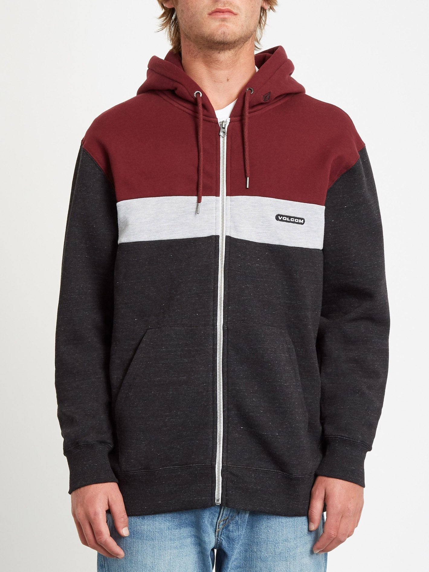 Single Stone Div Zip Hoodie - PORT