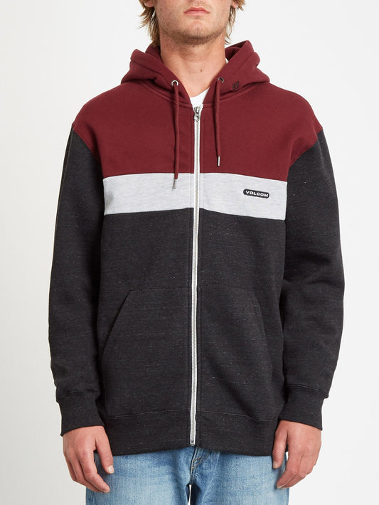 Single Stone Div Zip Hoodie - PORT