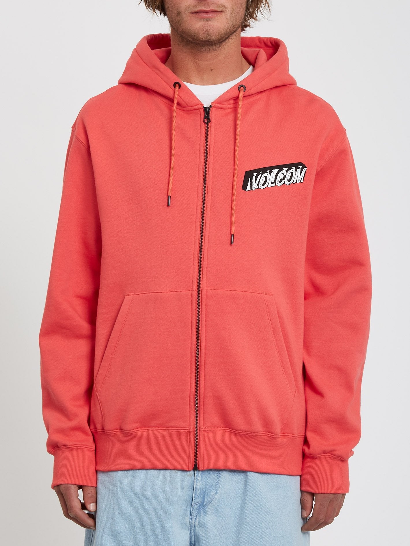 Sweat à capuche Extends Zip Fleece - CAYENNE