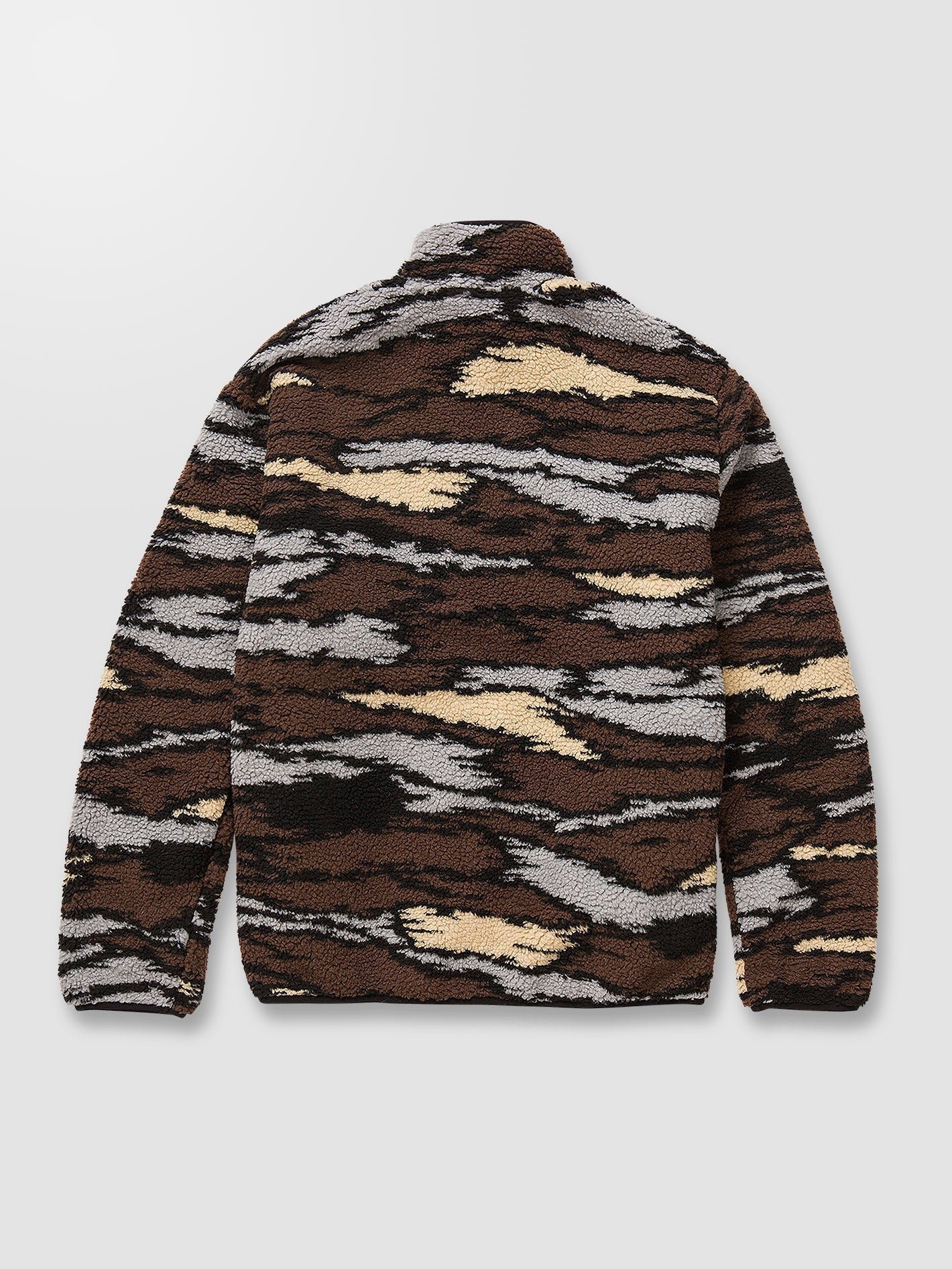 Sweat zippé Muzzer Fuzzar - BARK BROWN
