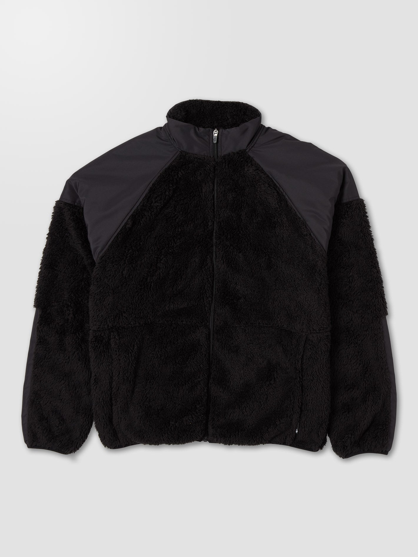 Runtime Error Sweatshirt mit Reißverschluss – SCHWARZ