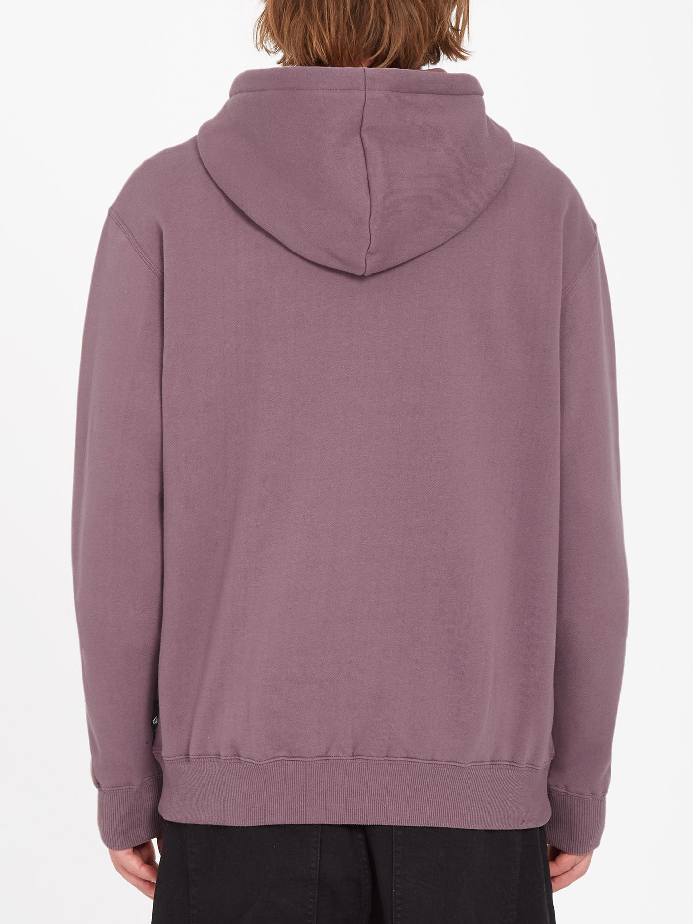 Single Stone Zip-Up Hoodie - Burgunderbraun