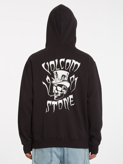 Extends Zip Hoodie - SCHWARZ