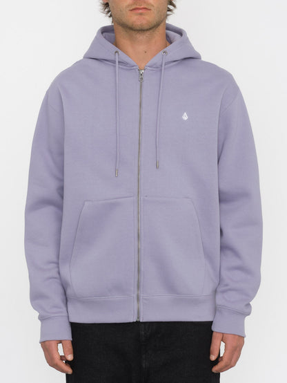 Sweat à capuche zippé Single Stone - VIOLET DUST