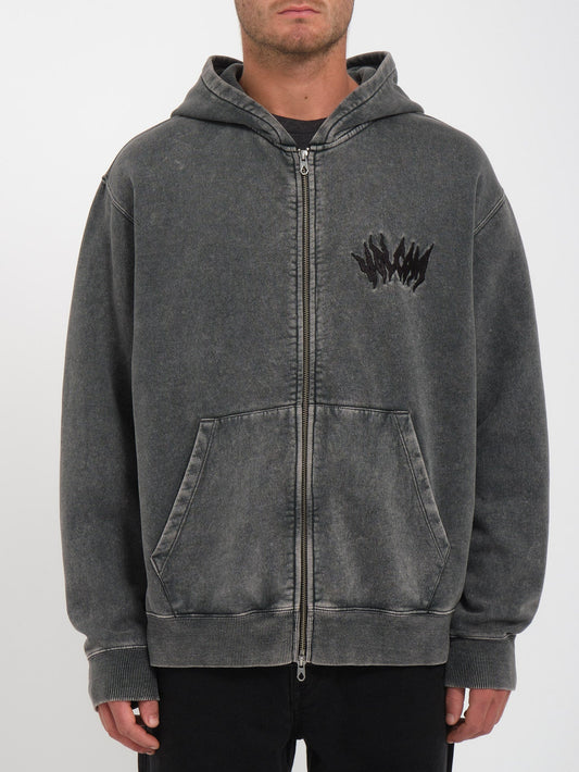 Issanka Zip Hoodie - SCHWARZ