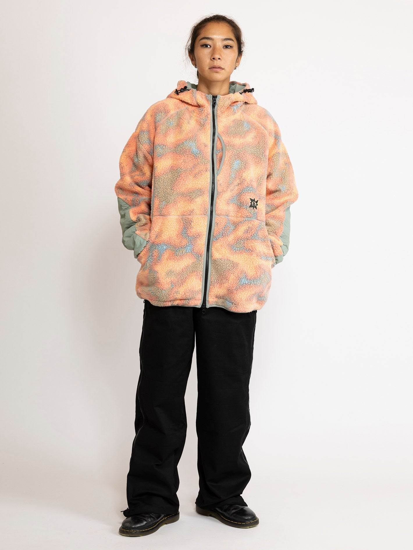 Sweat à capuche zippé Iguchi - TIGERLILY