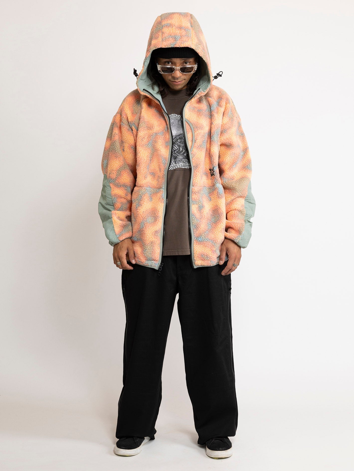 Sweat à capuche zippé Iguchi - TIGERLILY