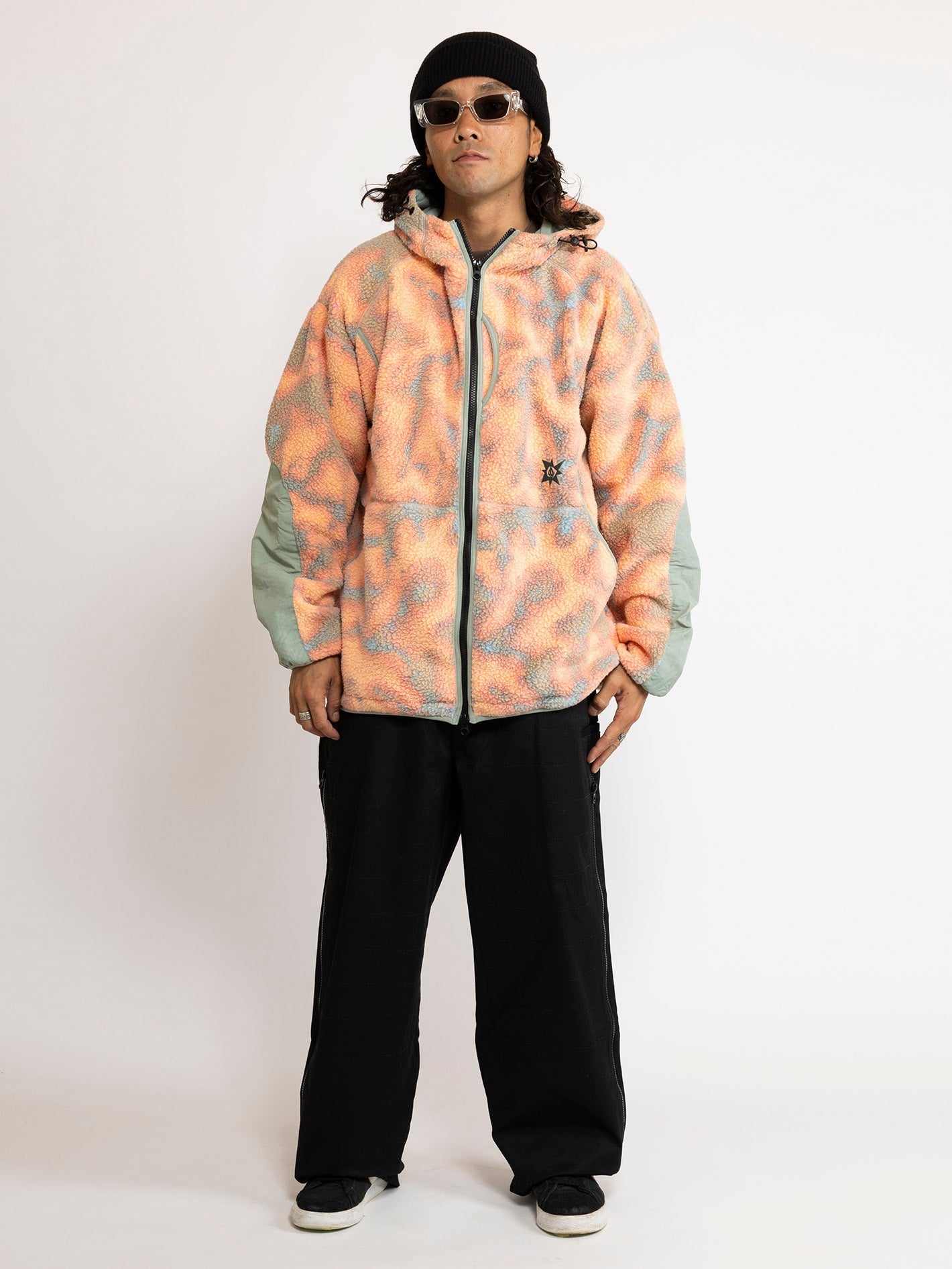 Sweat à capuche zippé Iguchi - TIGERLILY