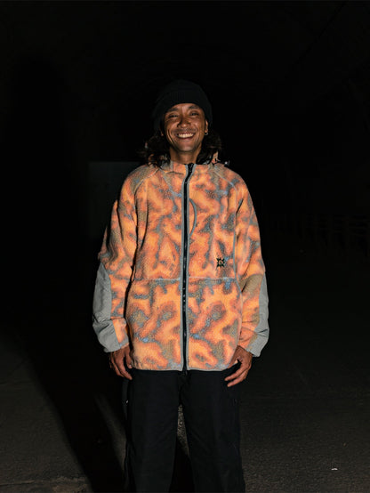 Sweat à capuche zippé Iguchi - TIGERLILY